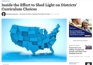 EducationWeek Article Screenshot 11.26.24